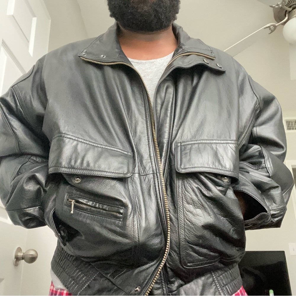 Members‎ Only Vintage Leather Jacket